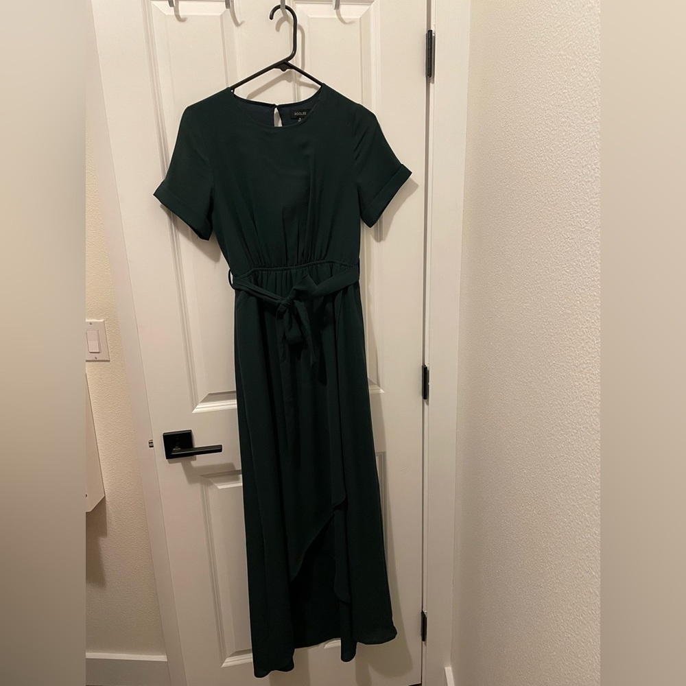 ROOLEE Winter Green Dress - S